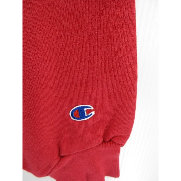 VINTAGE Champion Sweatshirt XXL Pullover 90s Y2K Blank Crewneck Knit - Picture 5 of 12